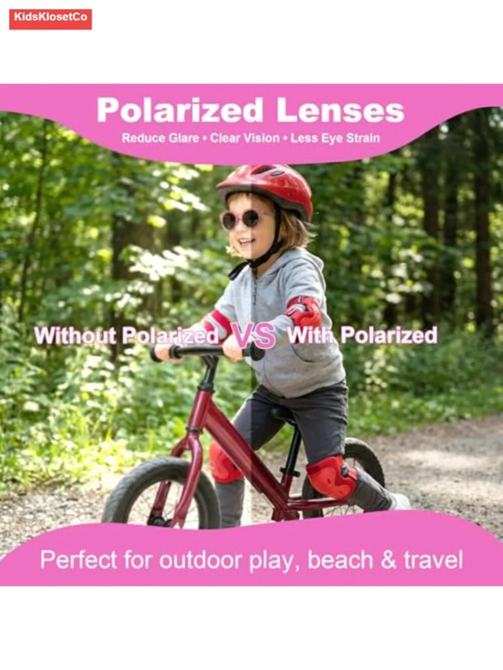 Kids TR90 Flexible Polarized Sunglasses